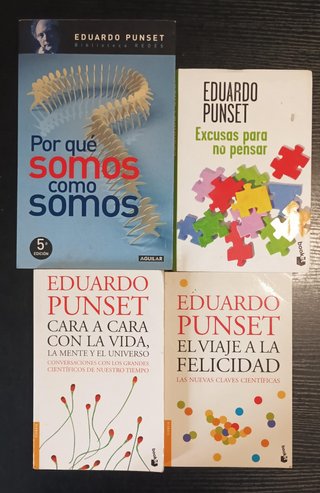 Lote Libros Eduard Punset