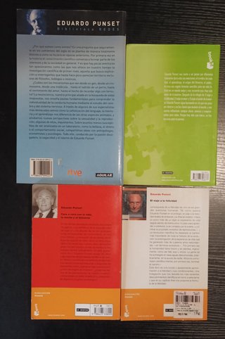 Lote Libros Eduard Punset