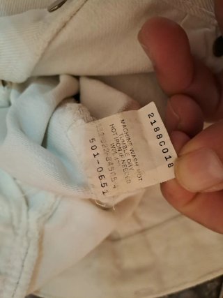 Levi's Shorts Blancos Mujer Talla S vintage