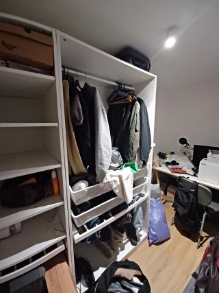 3 Armarios Ikea Madera Blancos