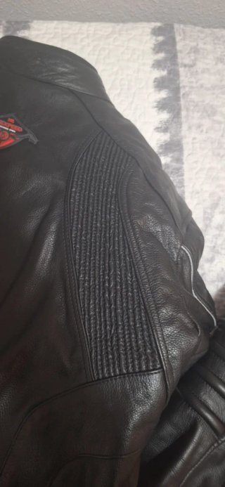 Chaqueta Moto Mujer Negra
