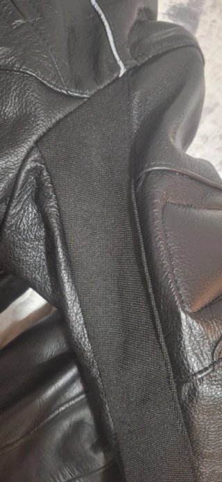 Chaqueta Moto Mujer Negra