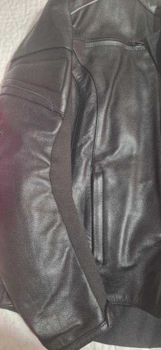 Chaqueta Moto Mujer Negra