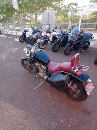 Honda Shadow 600cc Cruiser Negra. valida carnet A2