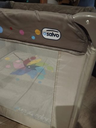 Parque cuadrado  infantil para bebés ASALVO
