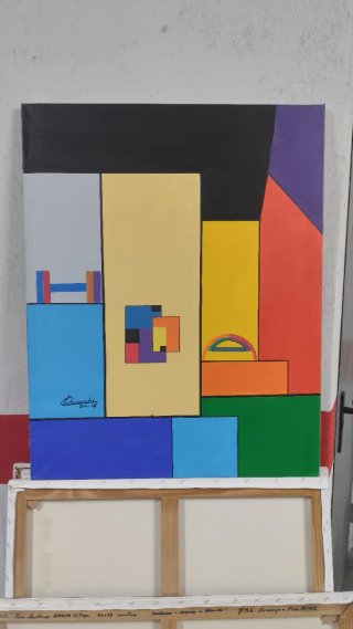 Óleos de pintor algecireño reconocido