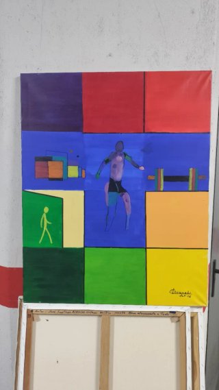 Óleos de pintor algecireño reconocido