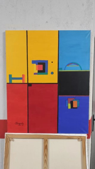 Óleos de pintor algecireño reconocido