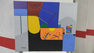 Óleos de pintor algecireño reconocido