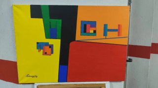Óleos de pintor algecireño reconocido