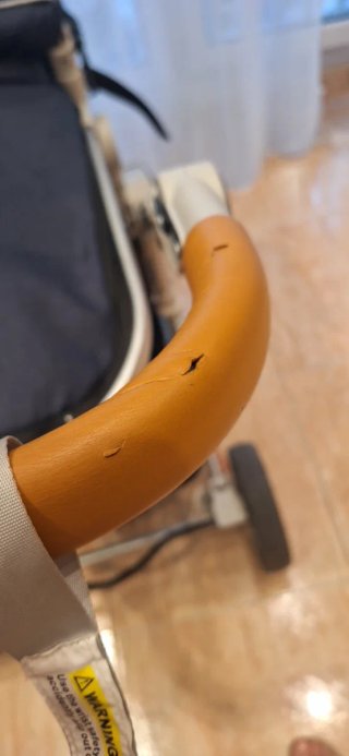 Carrito de bebé azul marino