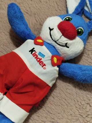 Peluche Coniglio Kinder Pasquale Vintage