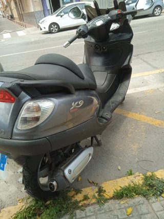 Piaggio X9 125 Scooter 2005 Gris oscura