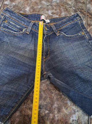 Pantalón corto Levi's mujer azul