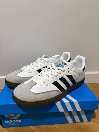 Zapatillas Adidas Samba Blancas Talla 43