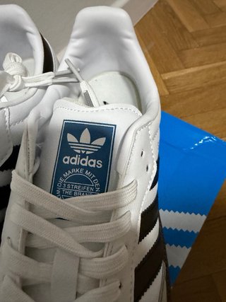 Zapatillas Adidas Samba Blancas Talla 43