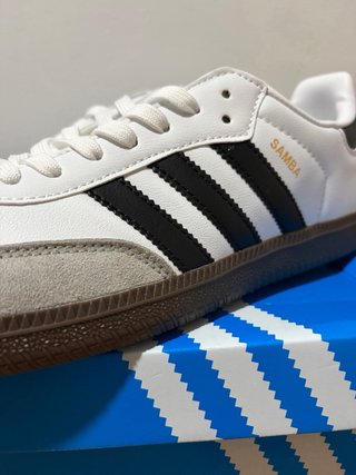 Zapatillas Adidas Samba Blancas Talla 43