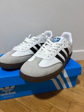 Zapatillas Adidas Samba Blancas Talla 43