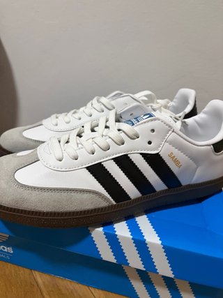 Zapatillas Adidas Samba Blancas Talla 43