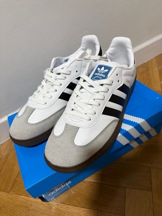 Zapatillas Adidas Samba Blancas Talla 43