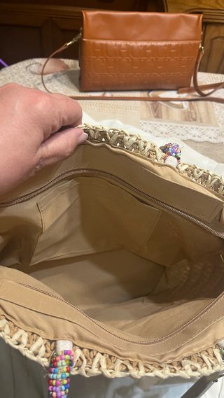 Bolso de rafia verano