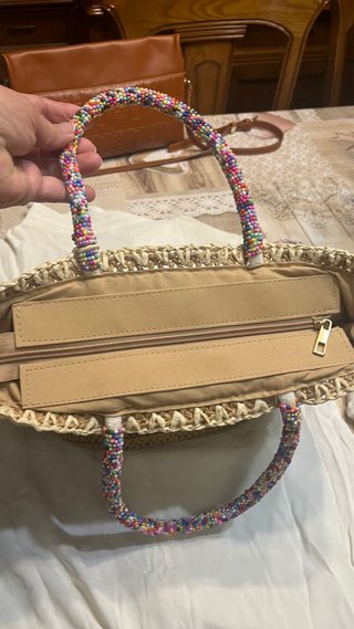 Bolso de rafia verano