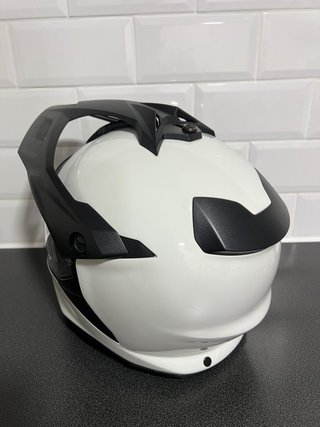 Casco BMW GS Blanco
