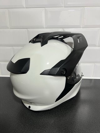Casco BMW GS Blanco