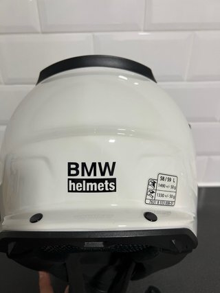 Casco BMW GS Blanco