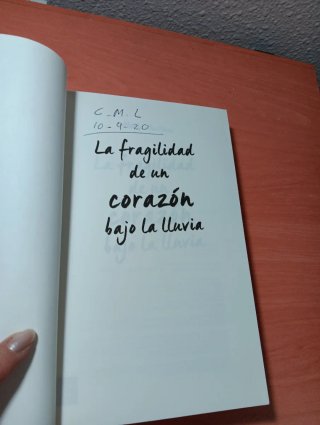 "La fragilidad de un corazón bajo la lluvia"