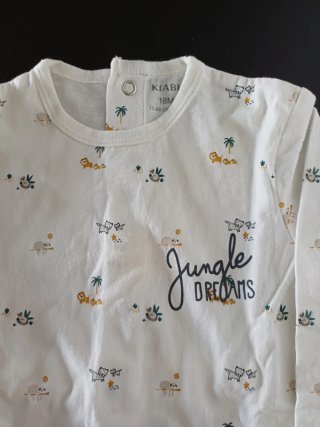 Pijama bebé 18 meses Kiabi.