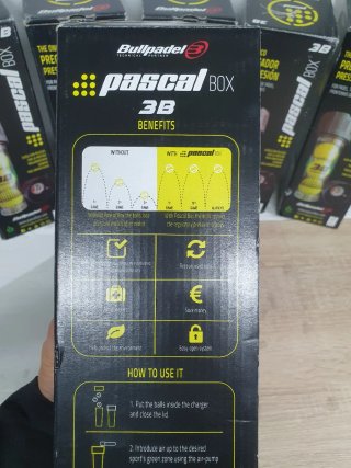 Presurizador Pelotas Padel Tenis Frontenis Pascal