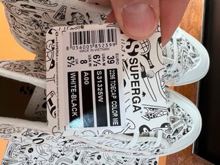 Superga Zapatillas Altas Estampadas Talla 39
