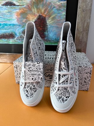Superga Zapatillas Altas Estampadas Talla 39