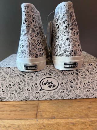 Superga Zapatillas Altas Estampadas Talla 39