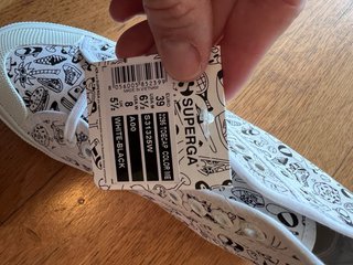 Superga Zapatillas Altas Estampadas Talla 39
