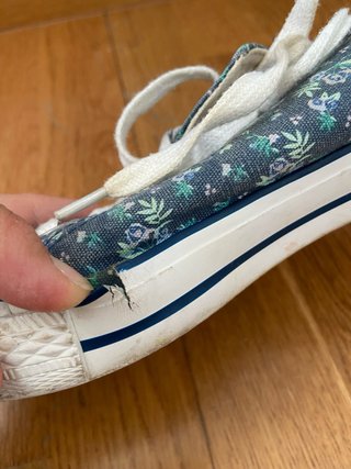 Zapatillas Carrefour florales talla 38