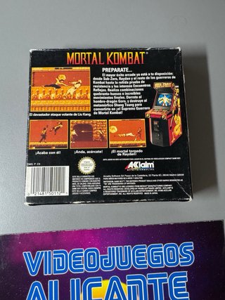 Mortal Kombat Game Boy PAL ESP Arcadia