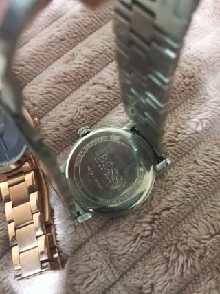 Reloj Hugo Boss Plata y Blanco