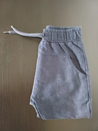 Pantalón chándal bebé 18 meses felpa azul