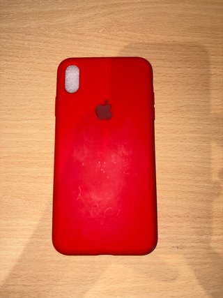 Custodia iPhone XS MAX Rossa