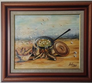 Cuadro mallorquín - Rosetas