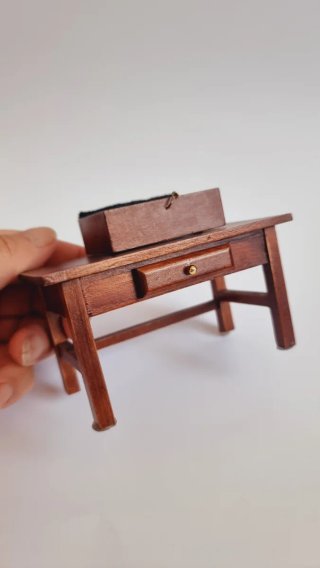 Miniatura da Scrivania in Legno Collezione