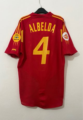 Camiseta España Albelda Euro 2004