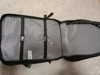Mochila de cabina Negra tamaño de reglamento