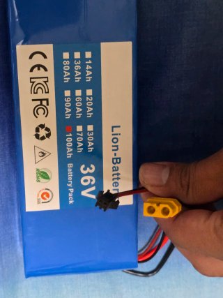 Batería Patinete Eléctrico o bicicleta 36V 100Ah