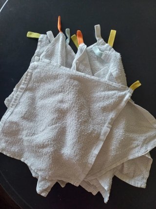 10 Toallas Pequeñas Bebé IKEA.