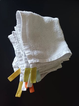 10 Toallas Pequeñas Bebé IKEA.