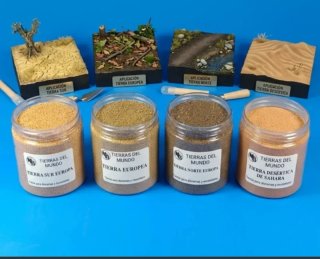 Tierras para Dioramas Tierra Sur Europa