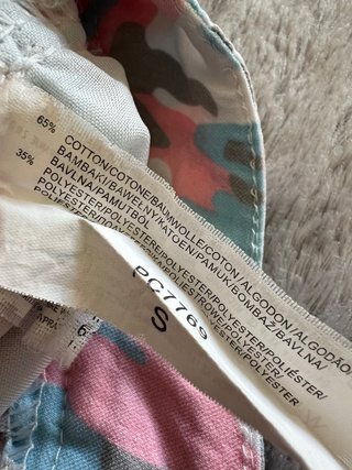 Shorts pantalones cortos camuflaje multicolor